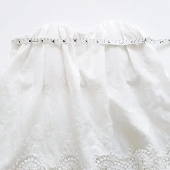 STONE COLD FOX | Marrakech White Lace Mini Dress 1 - Picture 15 of 16